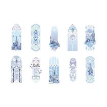 10 Peças Marcadores De Livro Em PVC Com Design De Concha, Estilo Streamer Dream, De Alta Qualidade, 10 Peças Marcadores De Livro Em PVC Com Design De Concha, Estilo Streamer Dream, De Alta Qualidade,