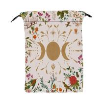 10 Peças Mini Bolsa De Flanela Com Cordão Para Armazenamento De Dados, Cartas De Tarô, Jogos De