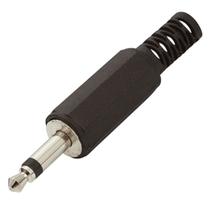 10 Peças Plug P2 Mono Plastico C/rabicho