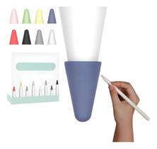 10 Peças Proteção Ponta Caneta Para Apple Pencil 1 E 2 G.