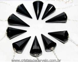 10 Pêndulos de Quartzo Preto Facetados - Pedra Natural - REFF 101286 10 Pêndulos de Quartzo Preto Facetados - Pedra Natural - REFF 101286