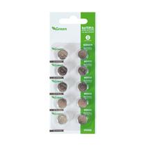 10 Pilhas Baterias Lr44 - 1,5v - Alcalina Dura Muito+