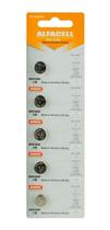 10 Pilhas Baterias Lr44 Ag13 Alfacell 10 Pilhas Baterias Lr44 Ag13 Alfacell