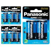 10 Pilhas Comum D Panasonic (5 Cart) 10 Pilhas Comum D Panasonic (5 Cart)