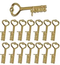 10 Pingente Chave Douradas Grandes Jesus Campanhas Decoração