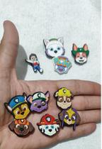 10 Pins Bottons Tema patrulha canina
