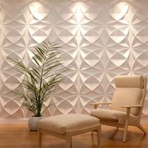 10 Placas 3D PVC Revestimento De Parede Decorativa Dakar 25Cm