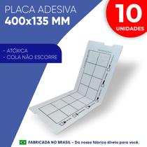 10 Placas adesivas 400x135