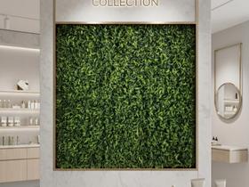 10 Placas de Plantas Buxinho Ótimo Preço para Jardim de Inverno Vertical Artificial Fácil de Instalar