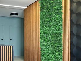 10 Placas de Plantas Buxinho Ótimo Preço para Jardim de Inverno Vertical Artificial Fácil de Instalar