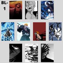 10 Placas Decorativas Bleach Ichigo Kurosaki 13x20