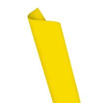 10 placas eva liso color 40cmx48cm amarelo - leoarte