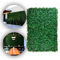 10 Placas Jardim Vertical Buchinho Grama 60x40 Artificial Painel Verde Jardim Planta Parede Muro Ing