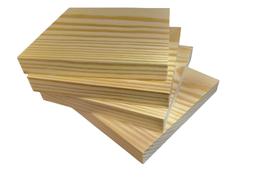 10 Placas Madeira Artesanato 15 X 15 X 2 Cm