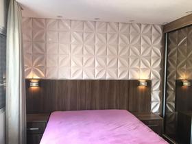 10 Placas Revestimento 3D 50cmx 50cm Parede Kit 0,5 Pétalas