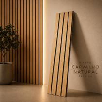 10 Placas Revestimento de Parede Ripado Friso 3D Preto
