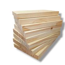 10 Plaquinhas de 20x14x2 cm Madeira Pinus Nicho Arte Desenho