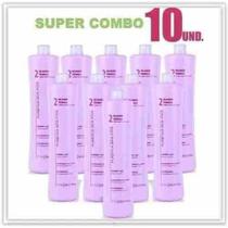 10 Plastica dos Fios kit Alisamento e Redutor de Volume Capilar Passo 2