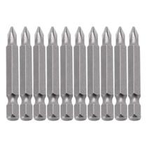 10 Ponta Bits Parafusadeira Phillips PH2 50mm Makita B-62468 10 Ponta Bits Parafusadeira Phillips PH2 50mm Makita B-62468
