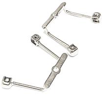 10 Ponte Plaqueta Peça Reposição Nariz Anatômica Silicone óculos grau solar sol armação resposição metal masculina feminina ótica acessório insumo