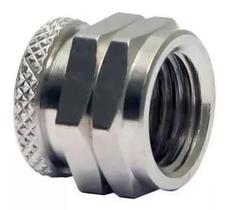 10 Porca Multi Uso Niquelada Recartilhada Rodoar Favorito