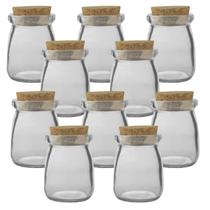 10 Porta Condimentos de Vidro com Rolha 100ml 1989 Lyor 10 Porta Condimentos de Vidro com Rolha 100ml 1989 Lyor