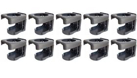 10 Porta Copo Retrátil Dobrável Barco Lancha Carro Cinza Escuro 10 Porta Copo Retrátil Dobrável Barco Lancha Carro Cinza Escuro
