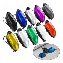 10 Porta Óculos Grau Universal Carro Suporte Prendedor clipe fixador quebra-sol acessório automotivo proteção organização visor veículo fixação