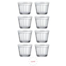 10 Potes Americano 150ml Vidro Potinhos P Tempero e Papinhas