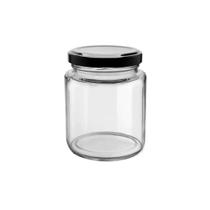 10 Potes de Vidro Belém 240ml c/Tampa de Metal para Condimentos - 10 Potes de Vidro Belém 240ml c/Tampa de Metal para Condimentos -