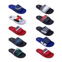 10 Pr Chinelo Sandália Masculino Slide Estampado Atacado K57
