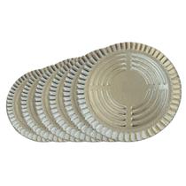 10 Prato De Festa Descartável Papelão Laminado Redondo N.8