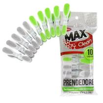 10 Prendedores Pregadores Roupas alta Pressão Borracha color