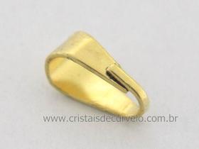 10 Presilha Dourado Para Montagem de Pingentes Furados Atacado 10 Presilha Dourado Para Montagem de Pingentes Furados Atacado