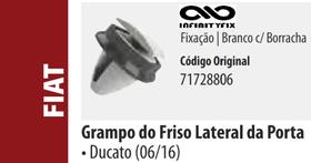 10 Presilha Grampo da Moldura e Friso Lateral - Fiat Ducato 06/16 - Equivalente 71728806 - P259 10 Presilha Grampo da Moldura e Friso Lateral - Fiat Ducato 06/16 - Equivalente 71728806 - P259