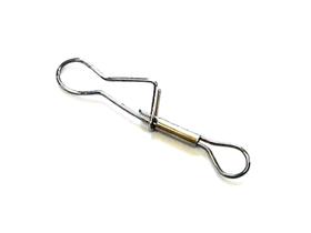 10 Presilha Reforçada/Snap/Grampo em inox p/pesca espada 3,80 cm n 1