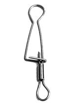 10 Presilhas Reforçadas/Snap/Alfinete em inox p/pesca espada com 7 cm n 5 10 Presilhas Reforçadas/Snap/Alfinete em inox p/pesca espada com 7 cm n 5