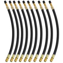 10 Prolongador Extensão Flexível Borracha 270mm Bico De Roda