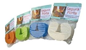 10 Protetor De Porta Trava De Dedos Segurança Branco