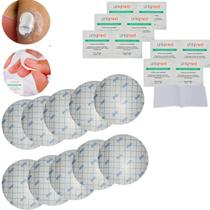 10 Protetor Freestyle Glicose Glicemia + 10 Swabs Para Assepsia Pele 10 Protetor Freestyle Glicose Glicemia + 10 Swabs Para Assepsia Pele