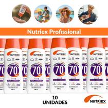 10 Protetores Solar Facil e Corporal 70 FPS Nutriex 120ml