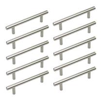 10 Puxador em Aço Inox 128mm Para Móveis Gaveta Porta 10 Puxador em Aço Inox 128mm Para Móveis Gaveta Porta