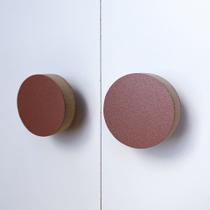 10 Puxadores Bola Infantil Porta Gaveta Móveis Cômoda Bebê