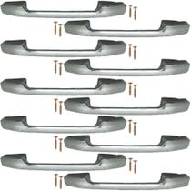 10 Puxadores Para Armario Criativa Itatiaia 160mm Cromado