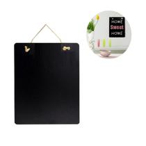 10 Quadro Lousa Retangular Madeira Porta Recados Decoração 30x27cm 10 Quadro Lousa Retangular Madeira Porta Recados Decoração 30x27cm