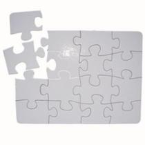 10 Quebra Cabeças 14x19 Cm Retangular-16 Peças P/Sublimação
