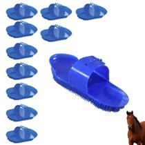 10 Rasqueadeira Escova Pet Equinos Pêlos Longos e Curtos Banho 10 Rasqueadeira Escova Pet Equinos Pêlos Longos e Curtos Banho