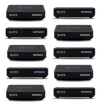 10 Receptores Full Hd Sat Hd Regional Satmax 6 Etrs72 Elsys Preto