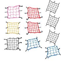 10 Rede Elástica Moto Bike Bagageiro Aranha Redinha 35x35