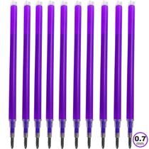 10 Refil Caneta Mágica Tecido Apagavel Calor Lilás Roxo 10 Refil Caneta Mágica Tecido Apagavel Calor Lilás Roxo